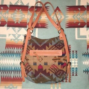Pendleton wool purse/backpack